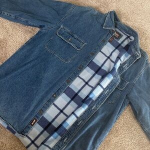 Blue Denim Levi’s Button-Up Shirt